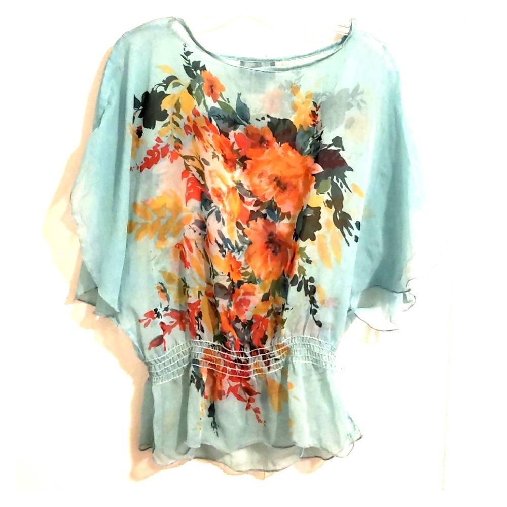 Blue blouse
